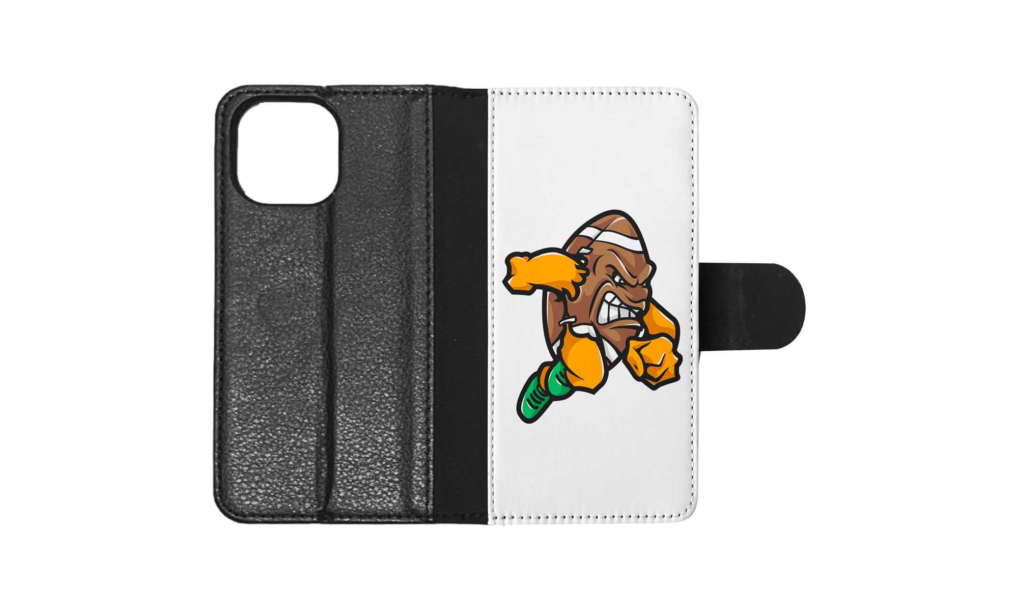 FLIP CASE FOR APPLE IPHONE|AMERICAN FOOTBALL WITH FACE 2 - Picture 84 of 193