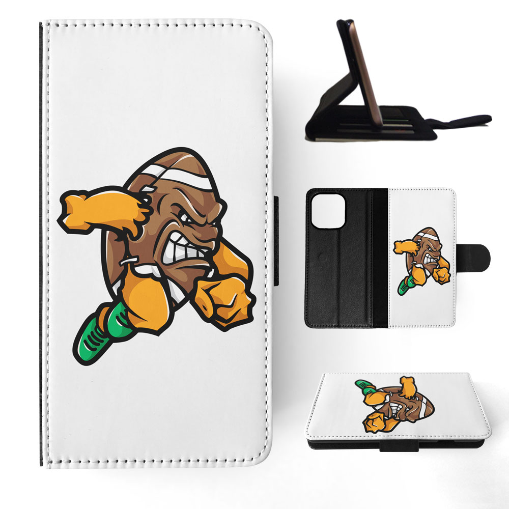 FLIP CASE FOR APPLE IPHONE|AMERICAN FOOTBALL WITH FACE 2 - Picture 46 of 193