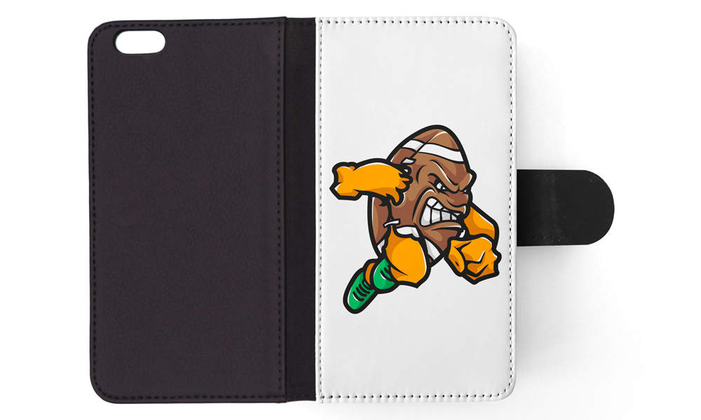 FLIP CASE FOR APPLE IPHONE|AMERICAN FOOTBALL WITH FACE 2 - Picture 152 of 193