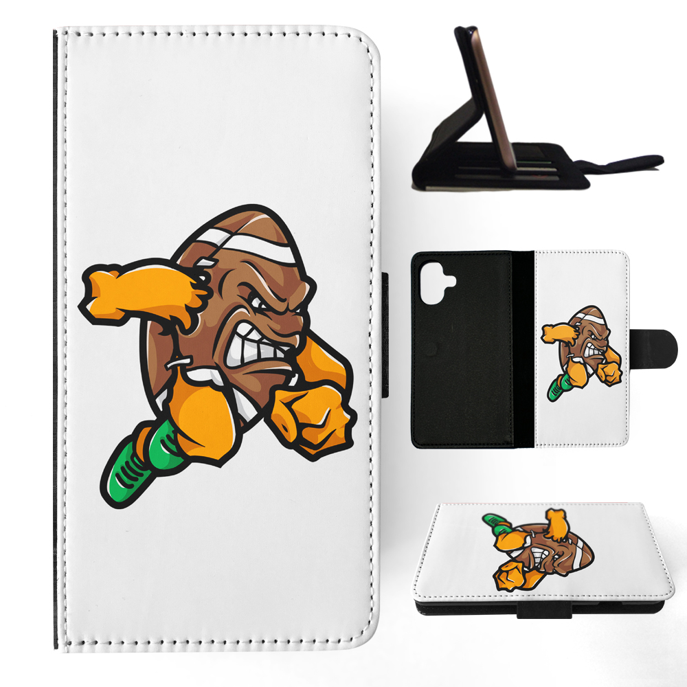 FLIP CASE FOR APPLE IPHONE|AMERICAN FOOTBALL WITH FACE 2 - Picture 16 of 193