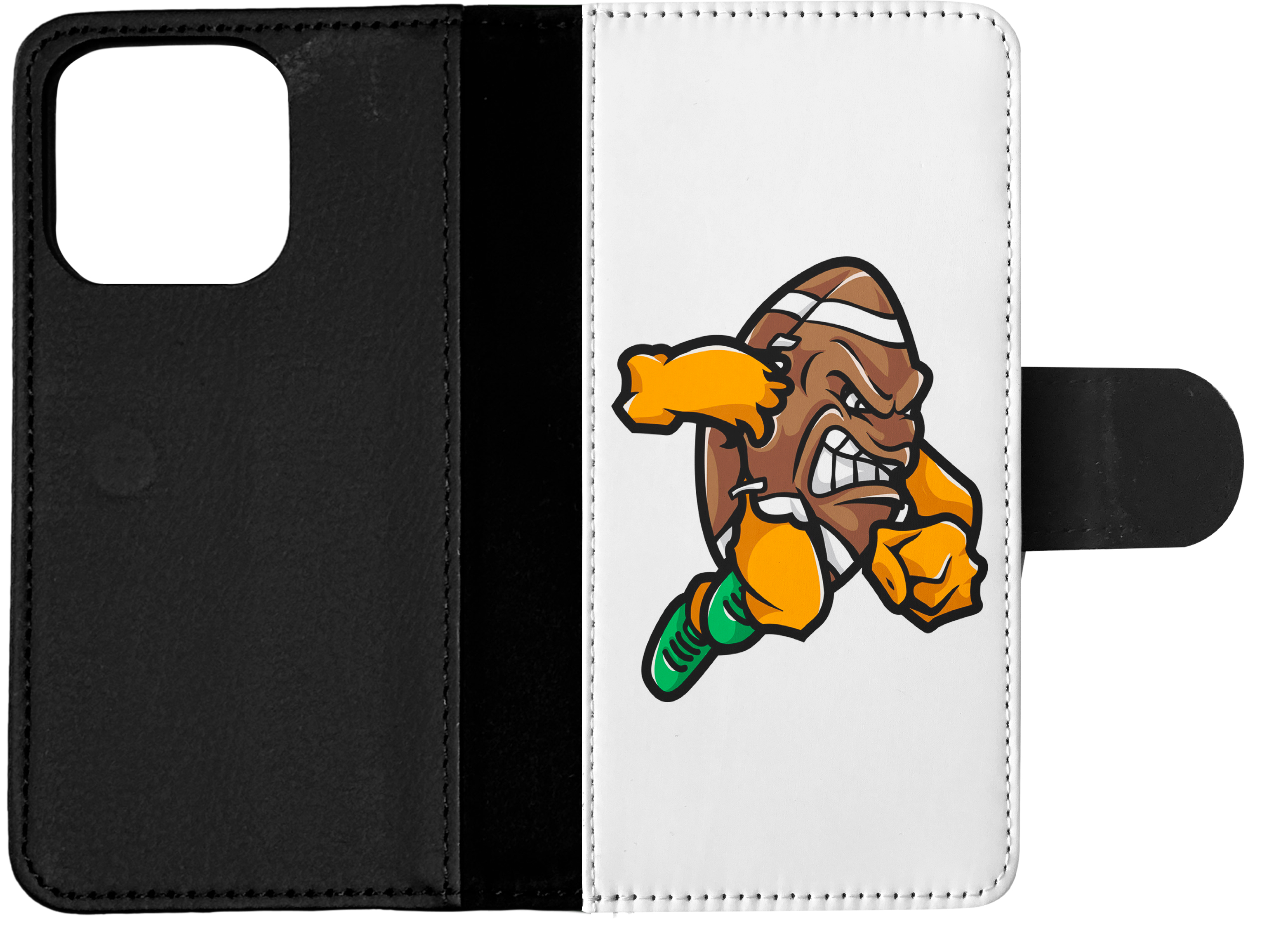 FLIP CASE FOR APPLE IPHONE|AMERICAN FOOTBALL WITH FACE 2 - Picture 14 of 193