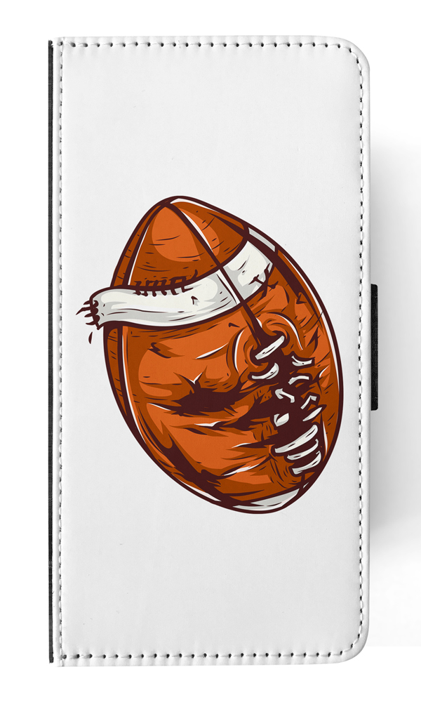 FLIP CASE FOR SAMSUNG GALAXY|AMERICAN FOOTBALL WITH FACE 3 - Picture 112 of 120