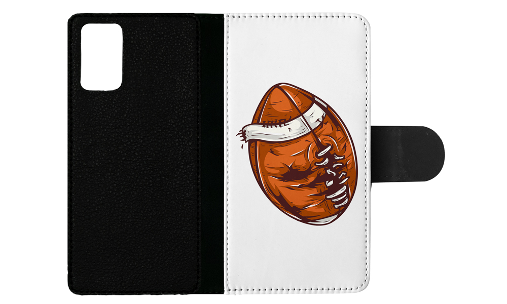 FLIP CASE FOR SAMSUNG GALAXY|AMERICAN FOOTBALL WITH FACE 3 - Picture 74 of 120
