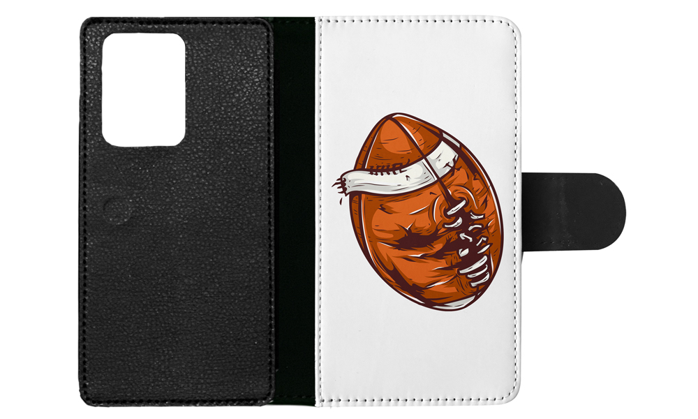 FLIP CASE FOR SAMSUNG GALAXY|AMERICAN FOOTBALL WITH FACE 3 - Picture 69 of 120
