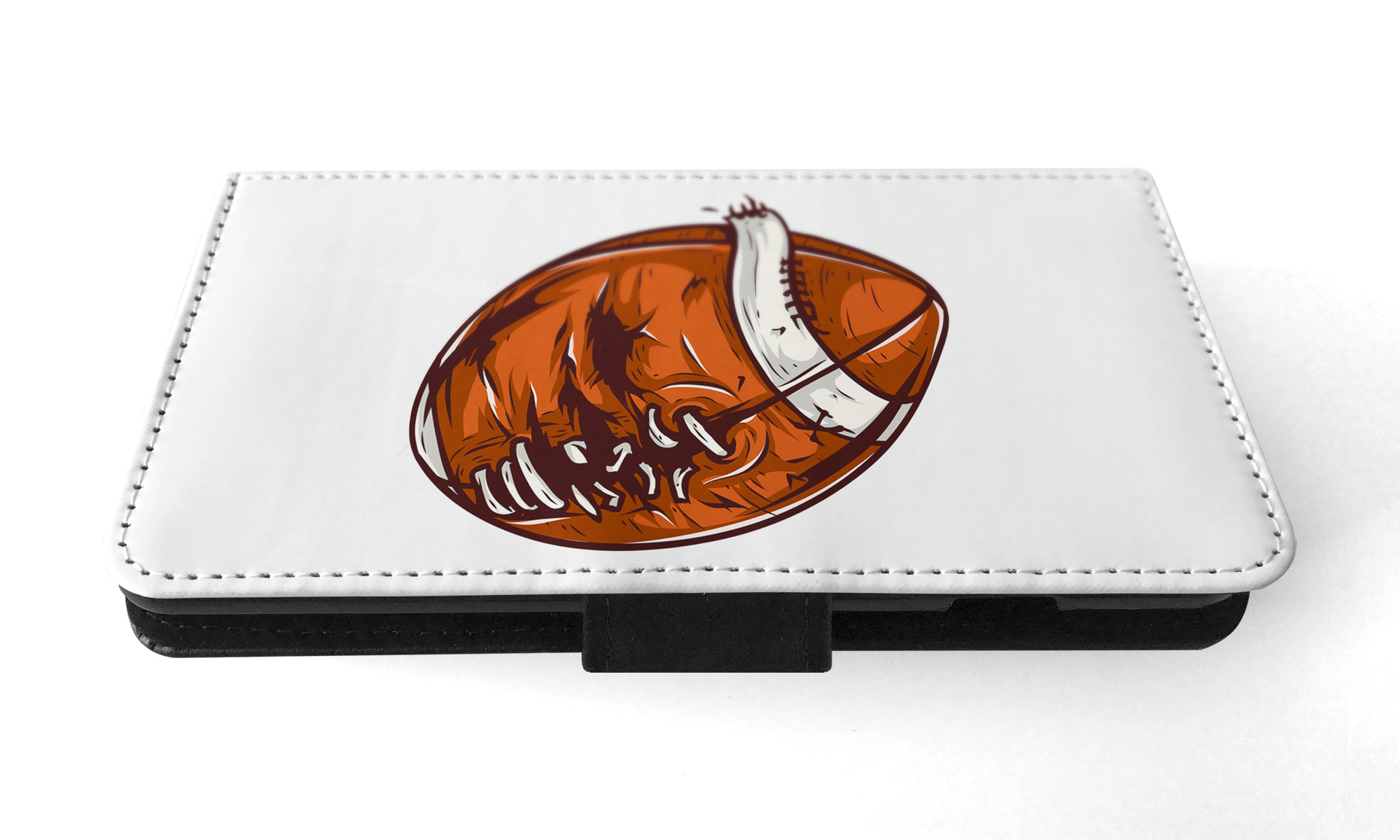 FLIP CASE FOR SAMSUNG GALAXY|AMERICAN FOOTBALL WITH FACE 3 - Picture 48 of 120