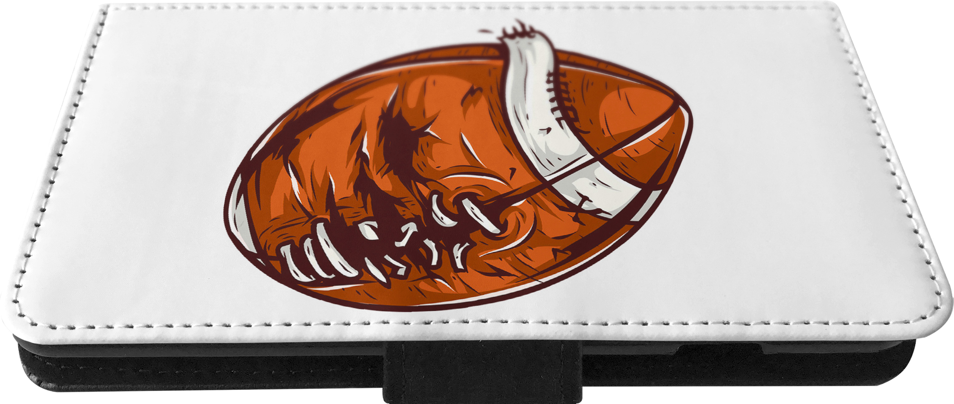 FLIP CASE FOR SAMSUNG GALAXY|AMERICAN FOOTBALL WITH FACE 3 - Picture 13 of 120