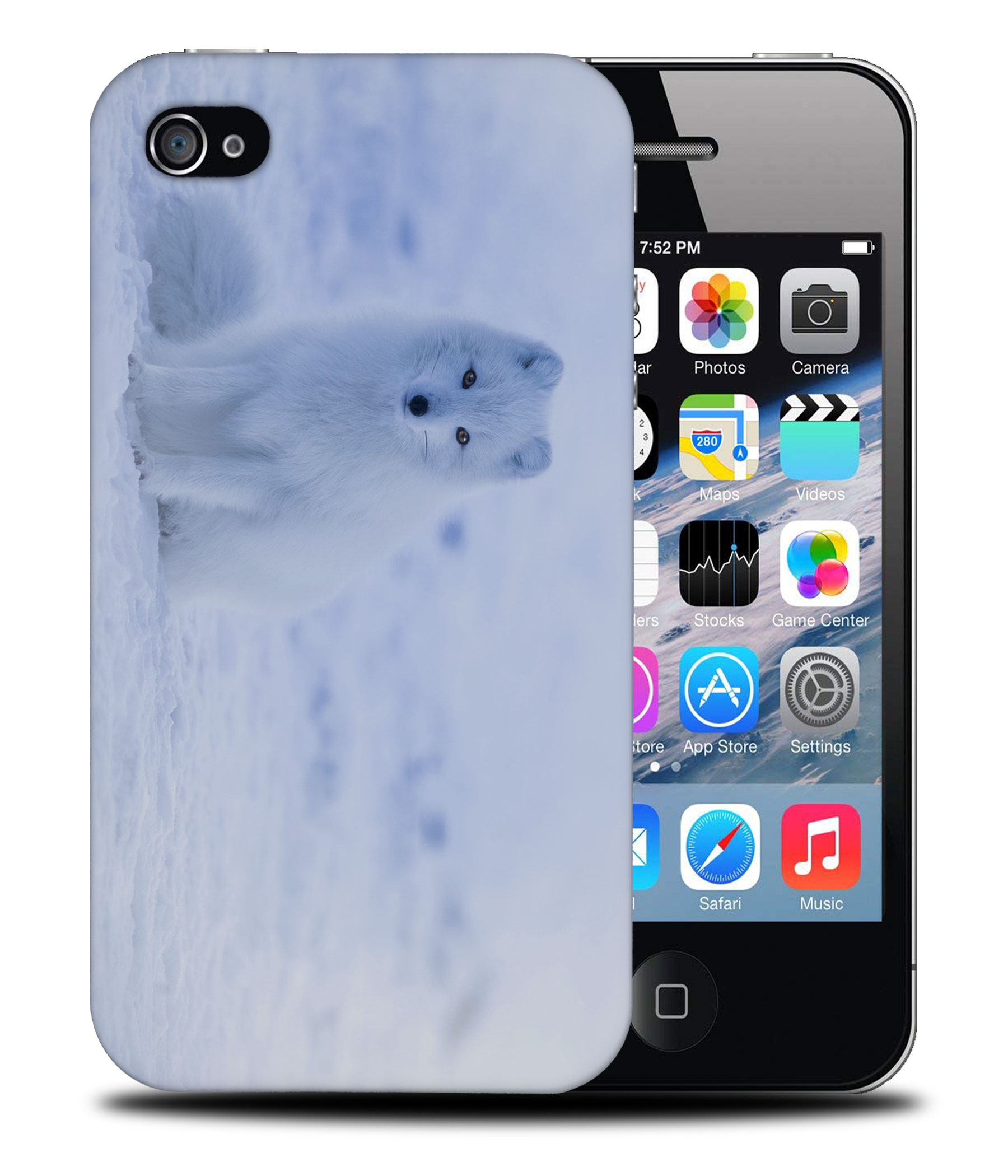 CASE COVER FOR APPLE IPHONE|ARTIC FOX 1 - Bild 40 von 44