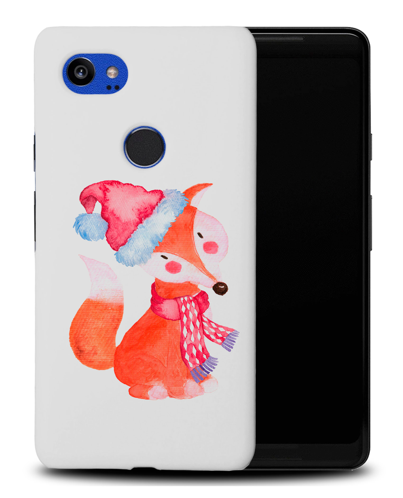 CASE COVER FOR GOOGLE PIXEL|WATERCOLOR FOX CHRISTMAS 1 - Picture 8 of 11