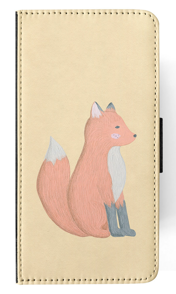 FLIP CASE FOR APPLE IPHONE|FOX SKETCH ART 1 - Picture 115 of 193