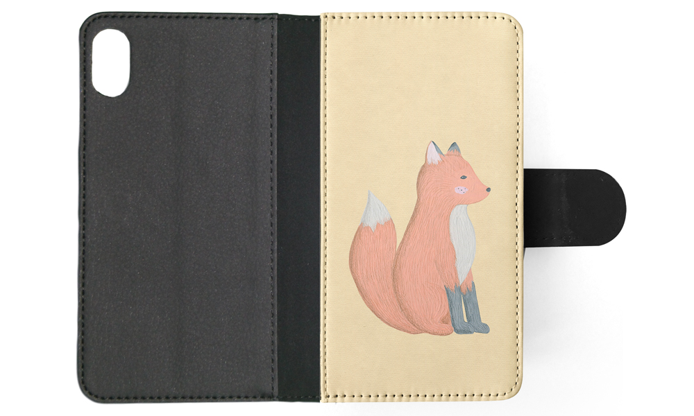 FLIP CASE FOR APPLE IPHONE|FOX SKETCH ART 1 - Picture 112 of 193