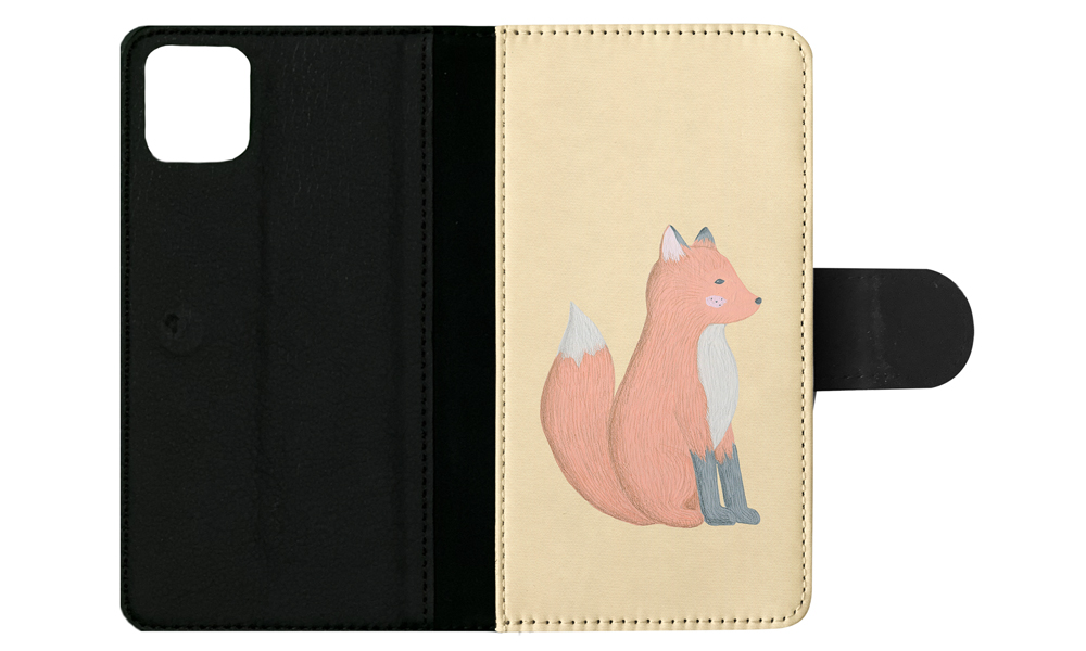 FLIP CASE FOR APPLE IPHONE|FOX SKETCH ART 1 - Picture 97 of 193