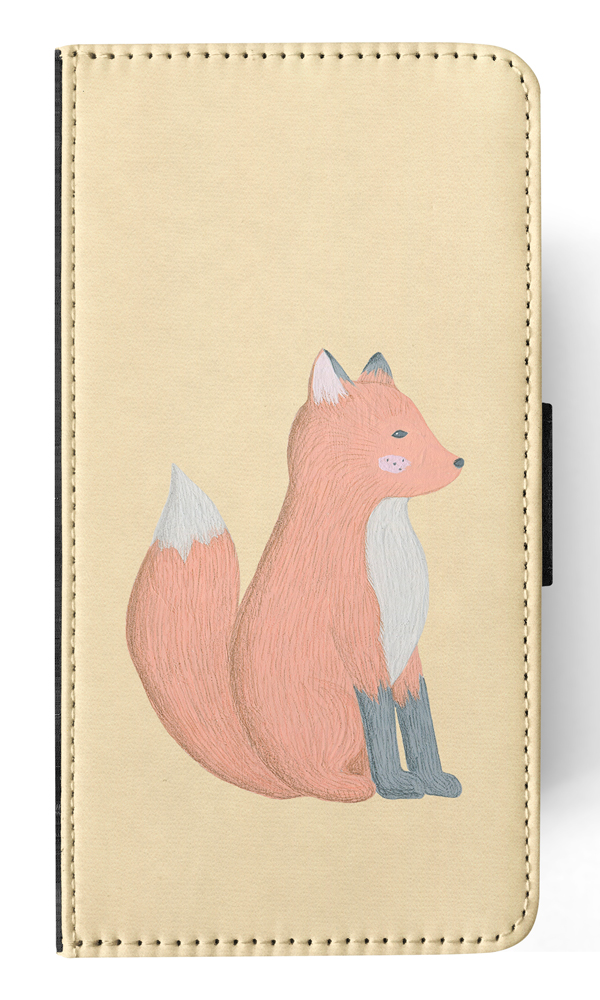 FLIP CASE FOR APPLE IPHONE|FOX SKETCH ART 1 - Picture 150 of 193