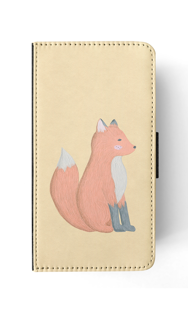 FLIP CASE FOR APPLE IPHONE|FOX SKETCH ART 1 - Picture 135 of 193