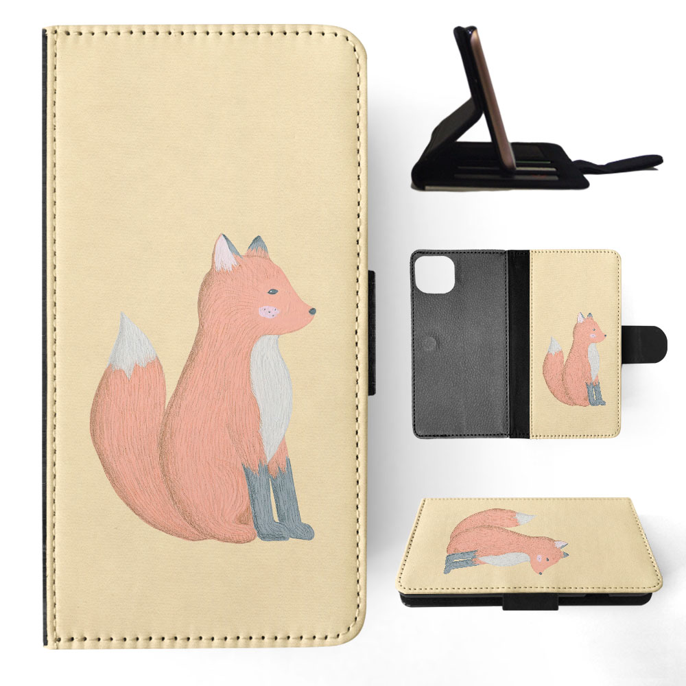 FLIP CASE FOR APPLE IPHONE|FOX SKETCH ART 1 - Picture 36 of 193