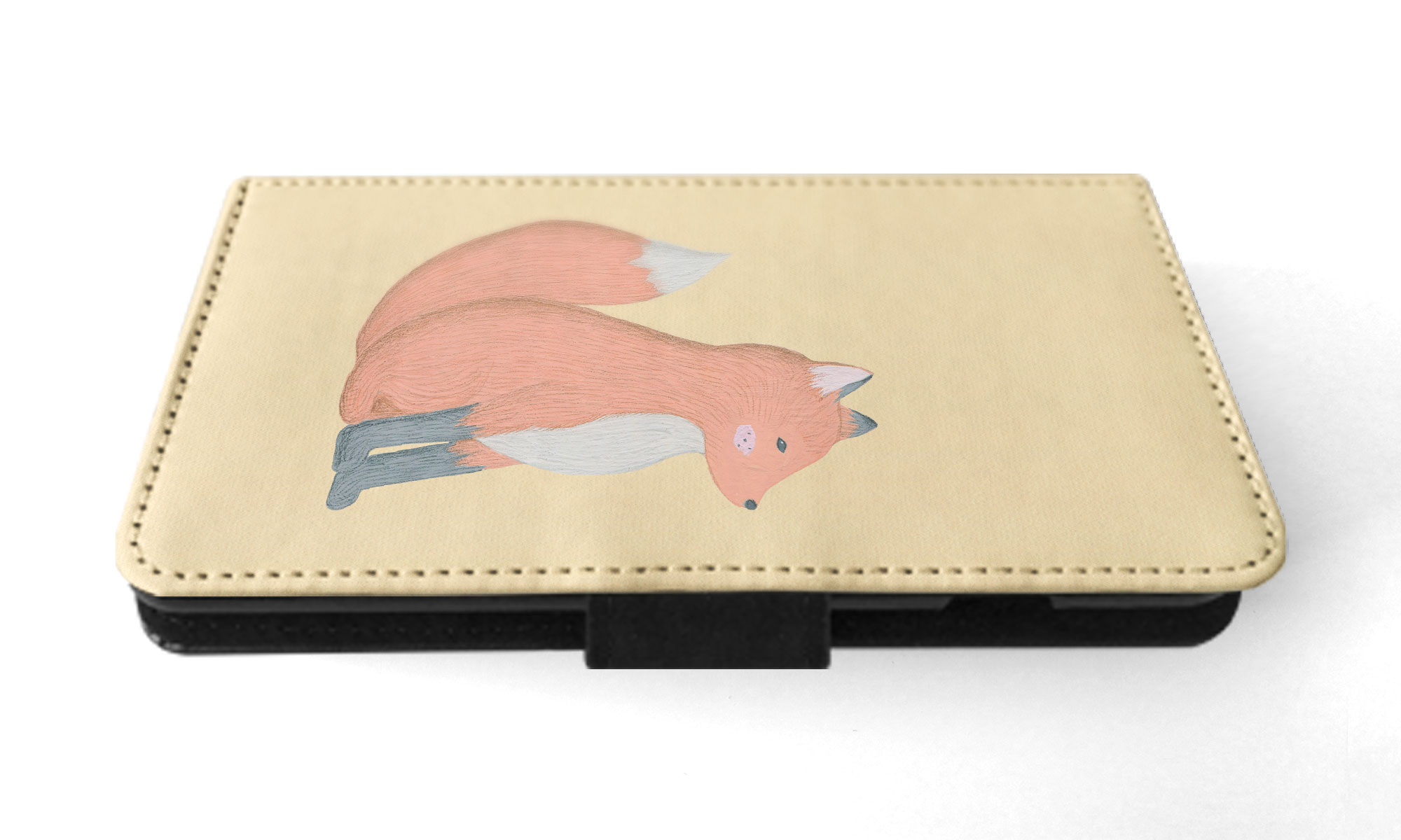 FLIP CASE FOR APPLE IPHONE|FOX SKETCH ART 1 - Picture 33 of 193