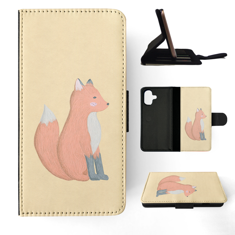 FLIP CASE FOR APPLE IPHONE|FOX SKETCH ART 1 - Picture 21 of 193