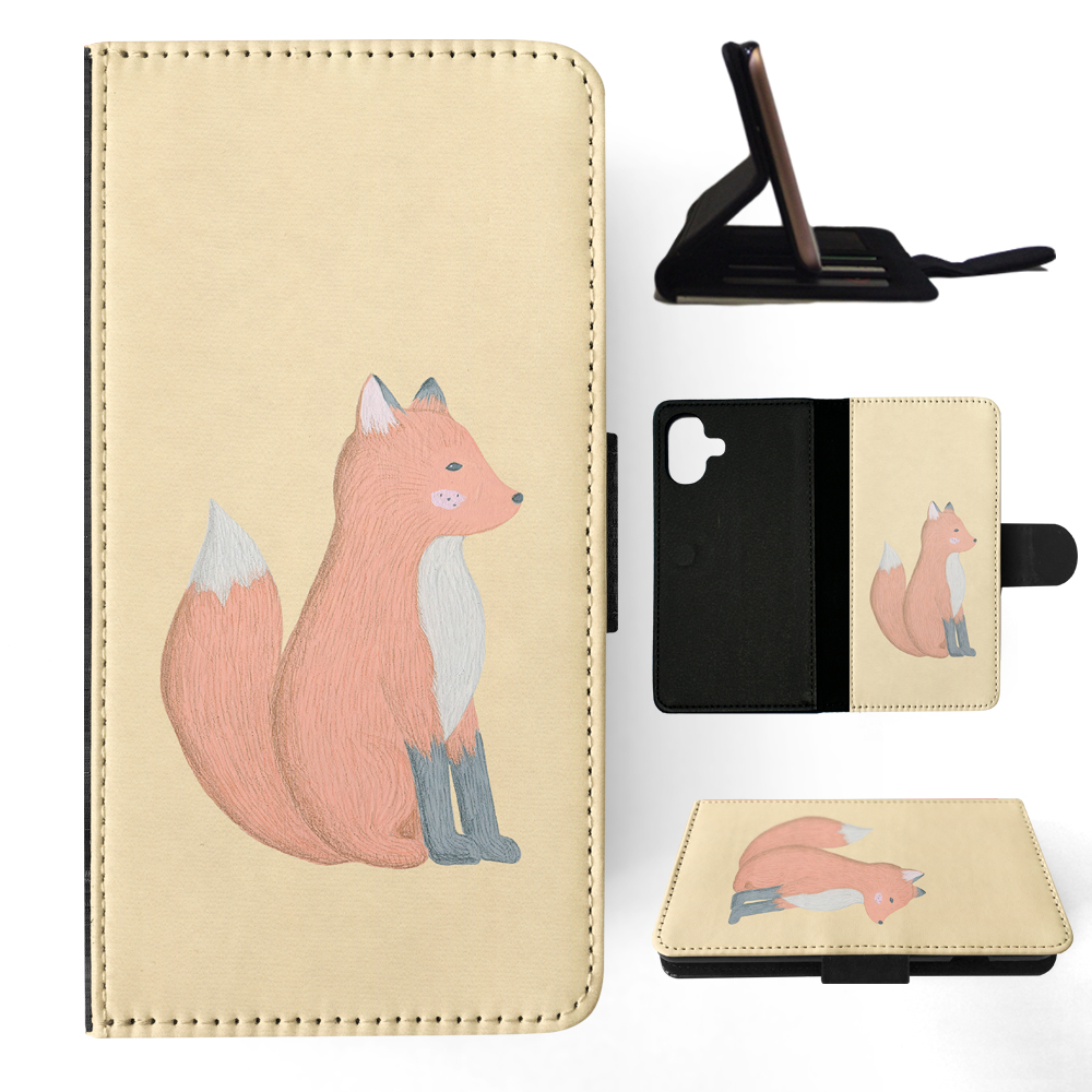 FLIP CASE FOR APPLE IPHONE|FOX SKETCH ART 1 - Picture 16 of 193