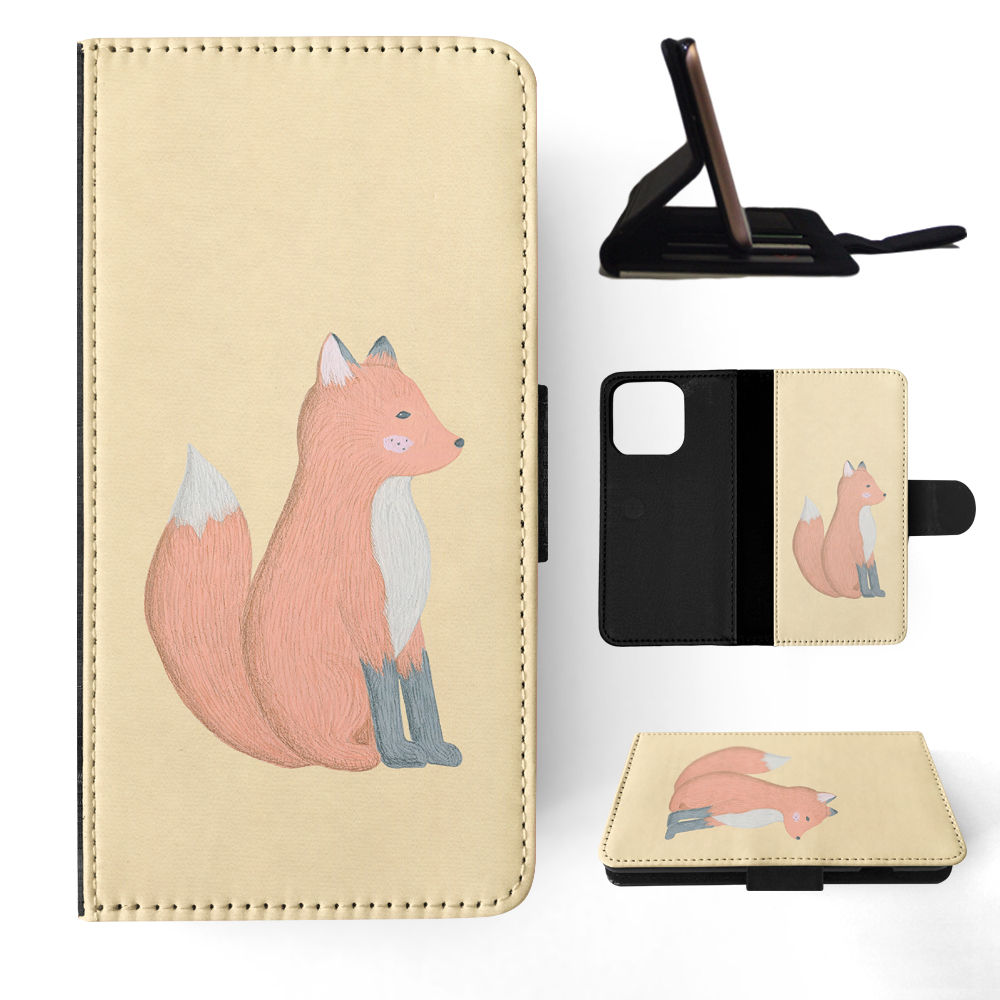 FLIP CASE FOR APPLE IPHONE|FOX SKETCH ART 1 - Picture 11 of 193