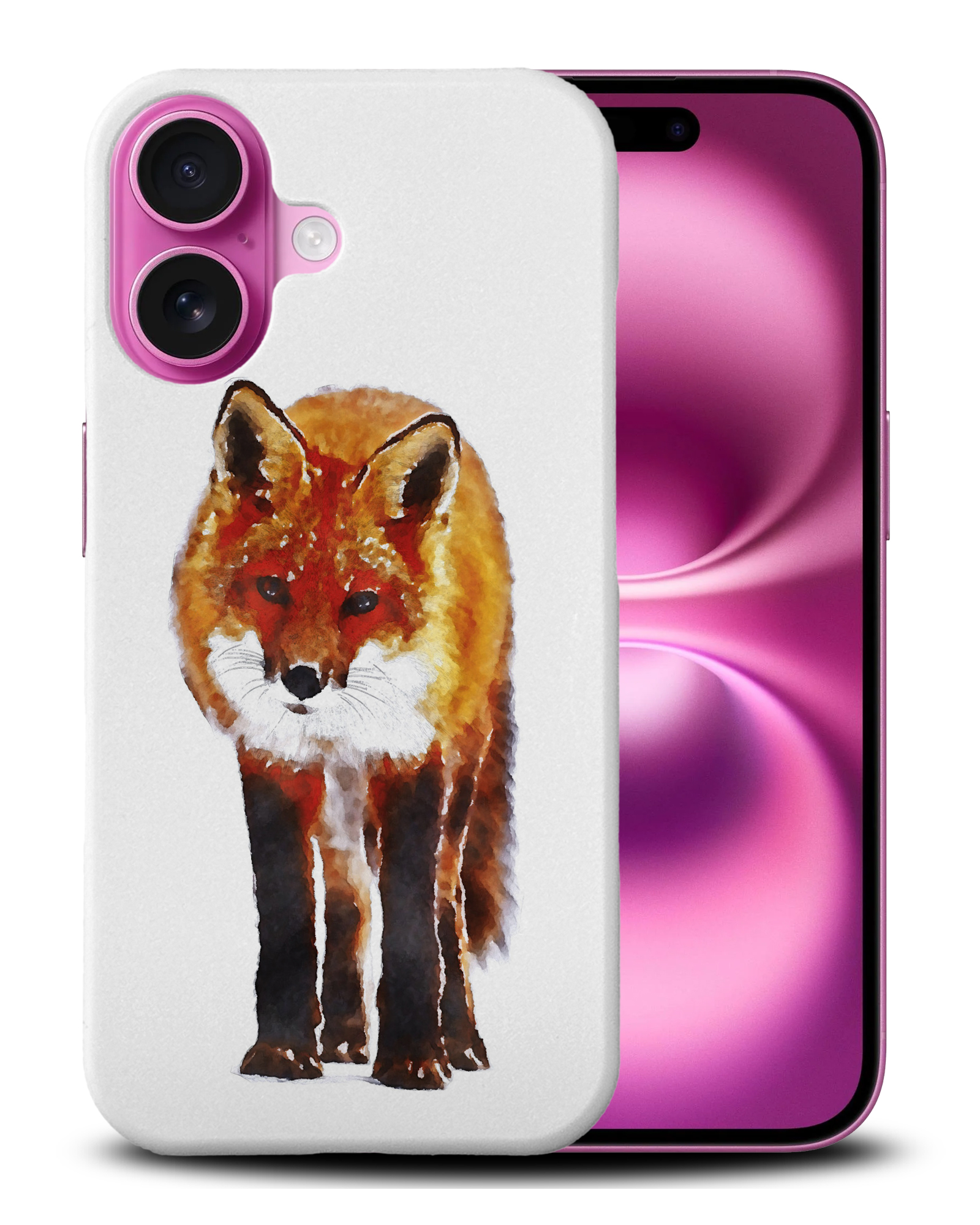 CASE COVER FOR APPLE IPHONE|WATERCOLOR FOX - Picture 5 of 44