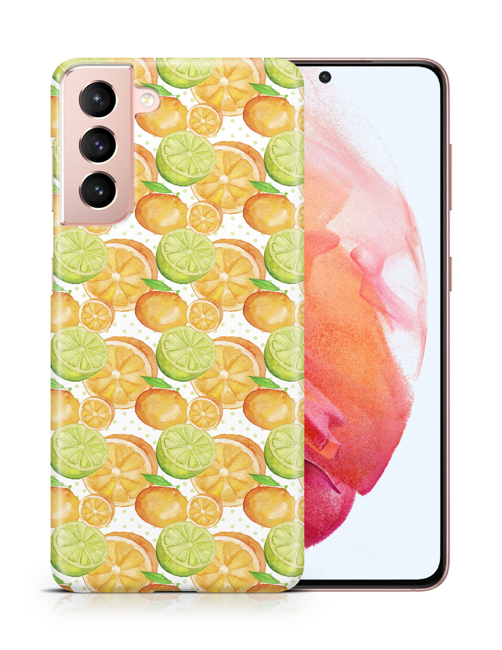 CASE COVER FOR SAMSUNG GALAXY|ORANGE FRUIT LEMON PATTERN - Picture 13 of 25