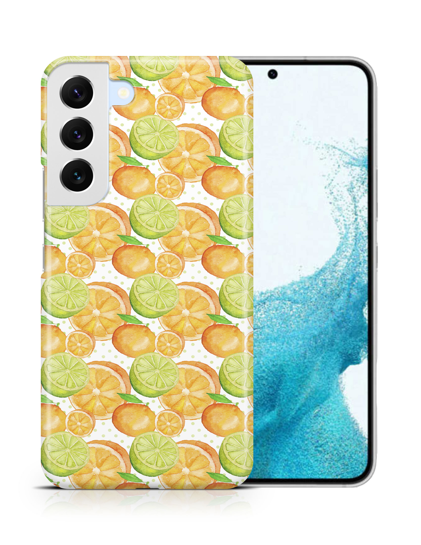 CASE COVER FOR SAMSUNG GALAXY|ORANGE FRUIT LEMON PATTERN - Picture 10 of 25