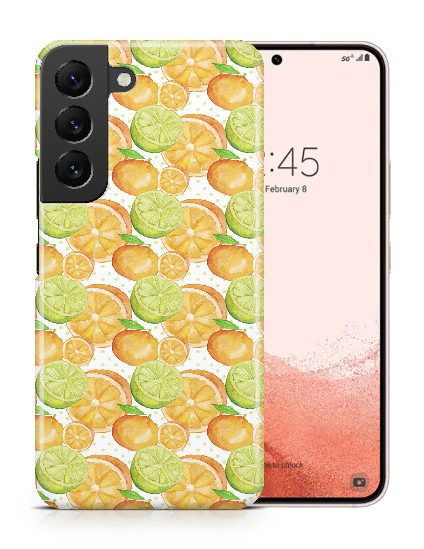 CASE COVER FOR SAMSUNG GALAXY|ORANGE FRUIT LEMON PATTERN - Picture 9 of 25
