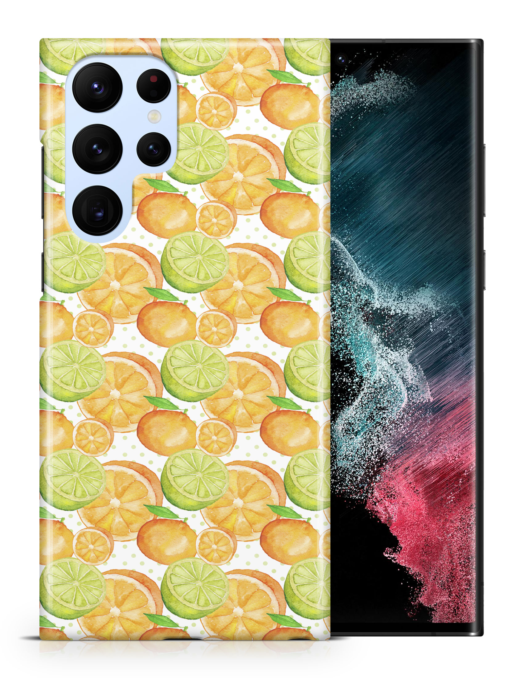 CASE COVER FOR SAMSUNG GALAXY|ORANGE FRUIT LEMON PATTERN - Picture 8 of 25
