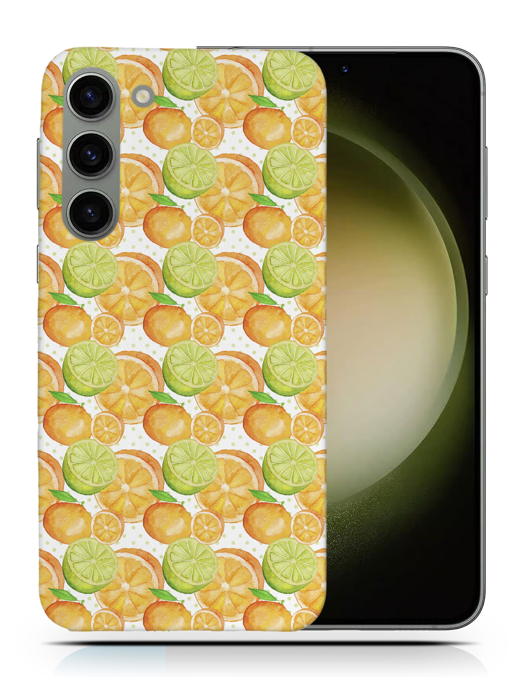 CASE COVER FOR SAMSUNG GALAXY|ORANGE FRUIT LEMON PATTERN - Picture 6 of 25