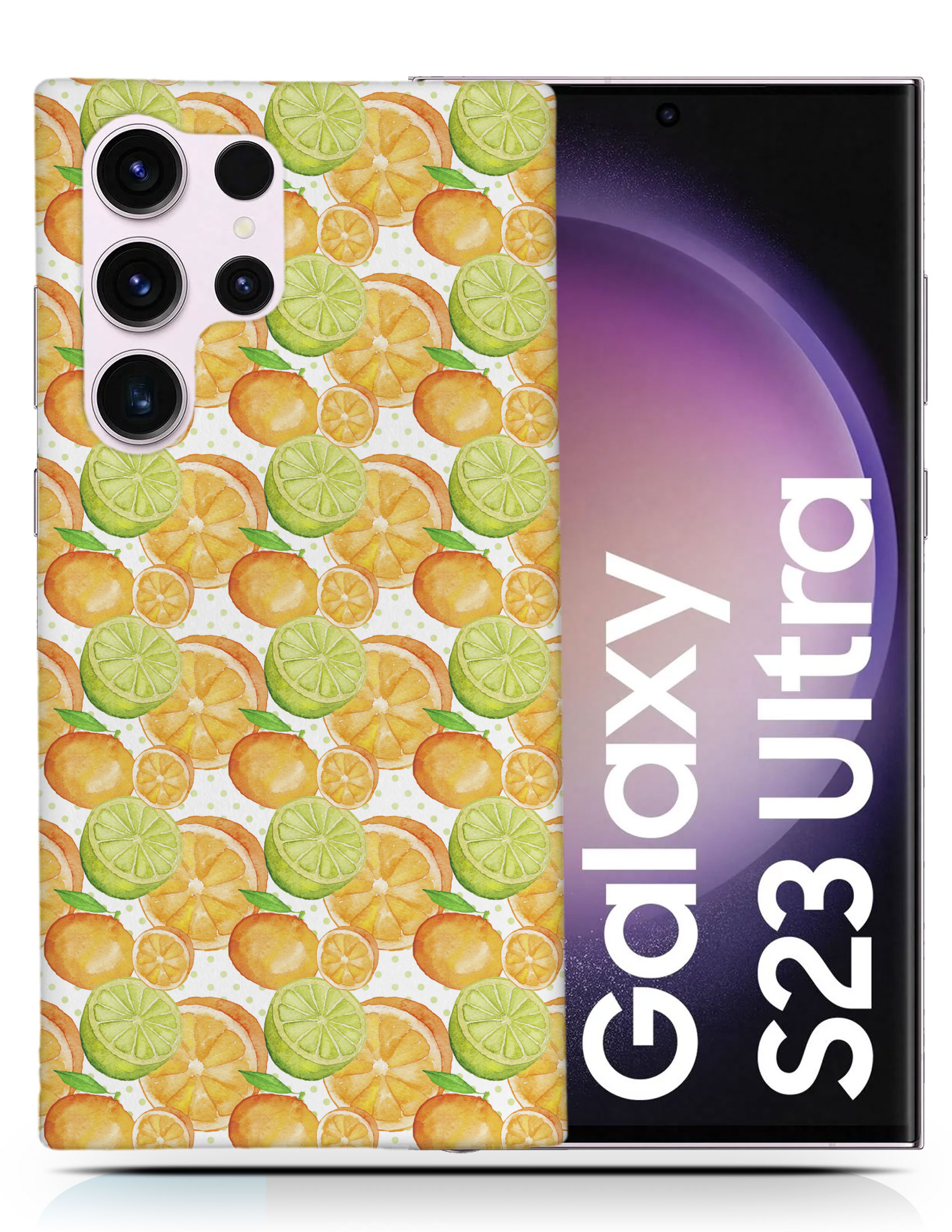 CASE COVER FOR SAMSUNG GALAXY|ORANGE FRUIT LEMON PATTERN - Picture 5 of 25