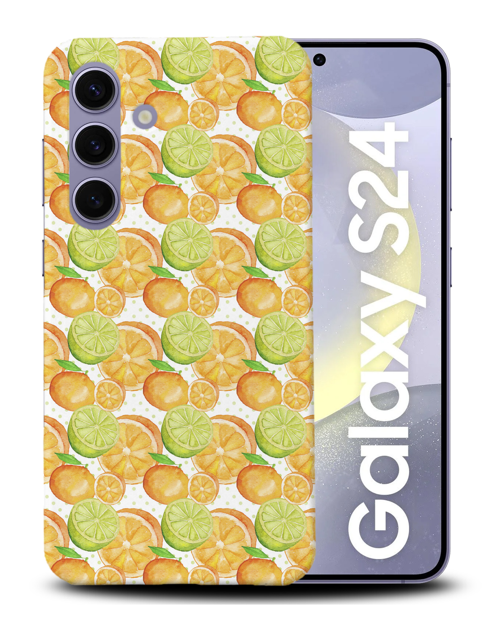 CASE COVER FOR SAMSUNG GALAXY|ORANGE FRUIT LEMON PATTERN - Picture 4 of 25