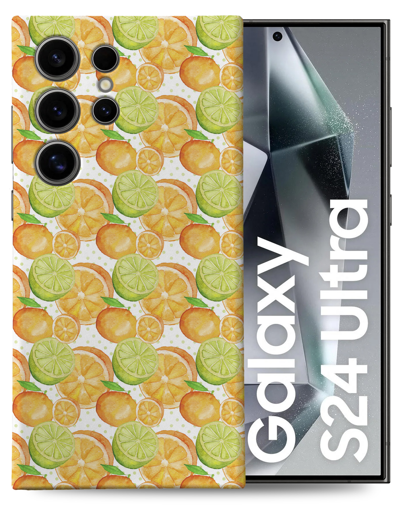 CASE COVER FOR SAMSUNG GALAXY|ORANGE FRUIT LEMON PATTERN - Picture 2 of 25