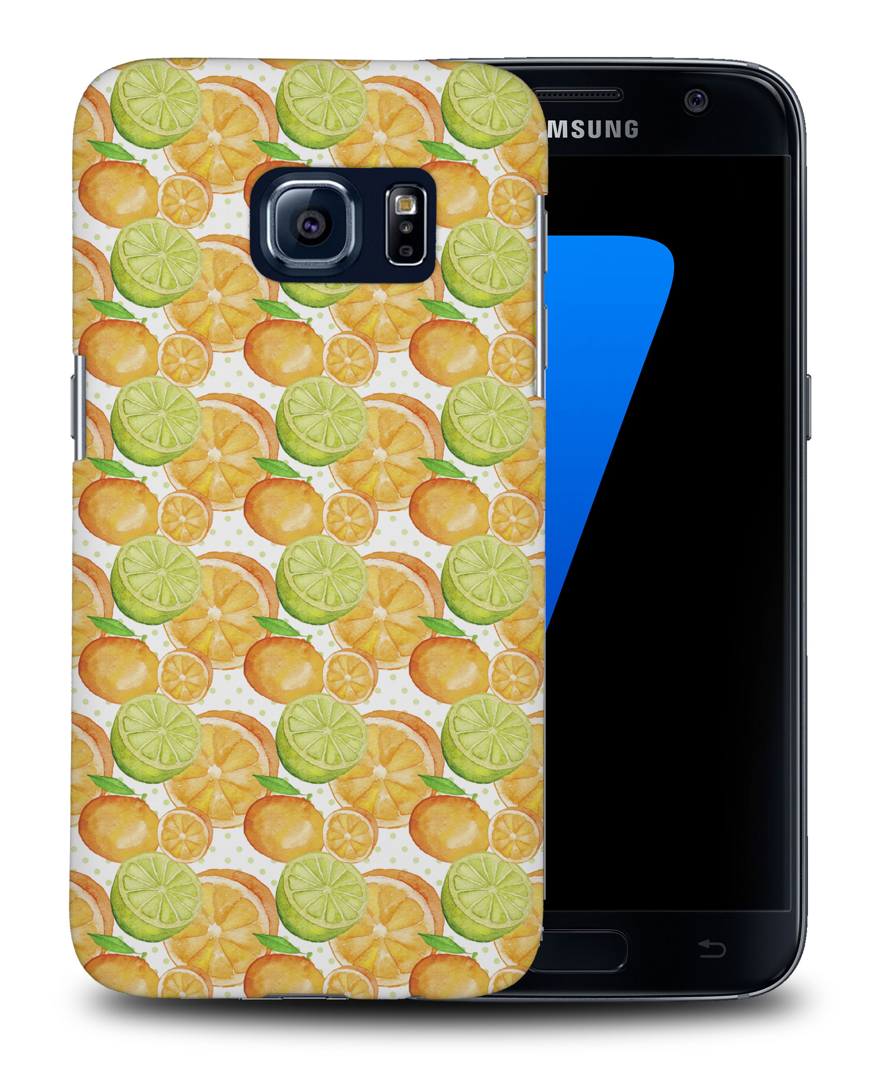 CASE COVER FOR SAMSUNG GALAXY|ORANGE FRUIT LEMON PATTERN - Picture 25 of 25