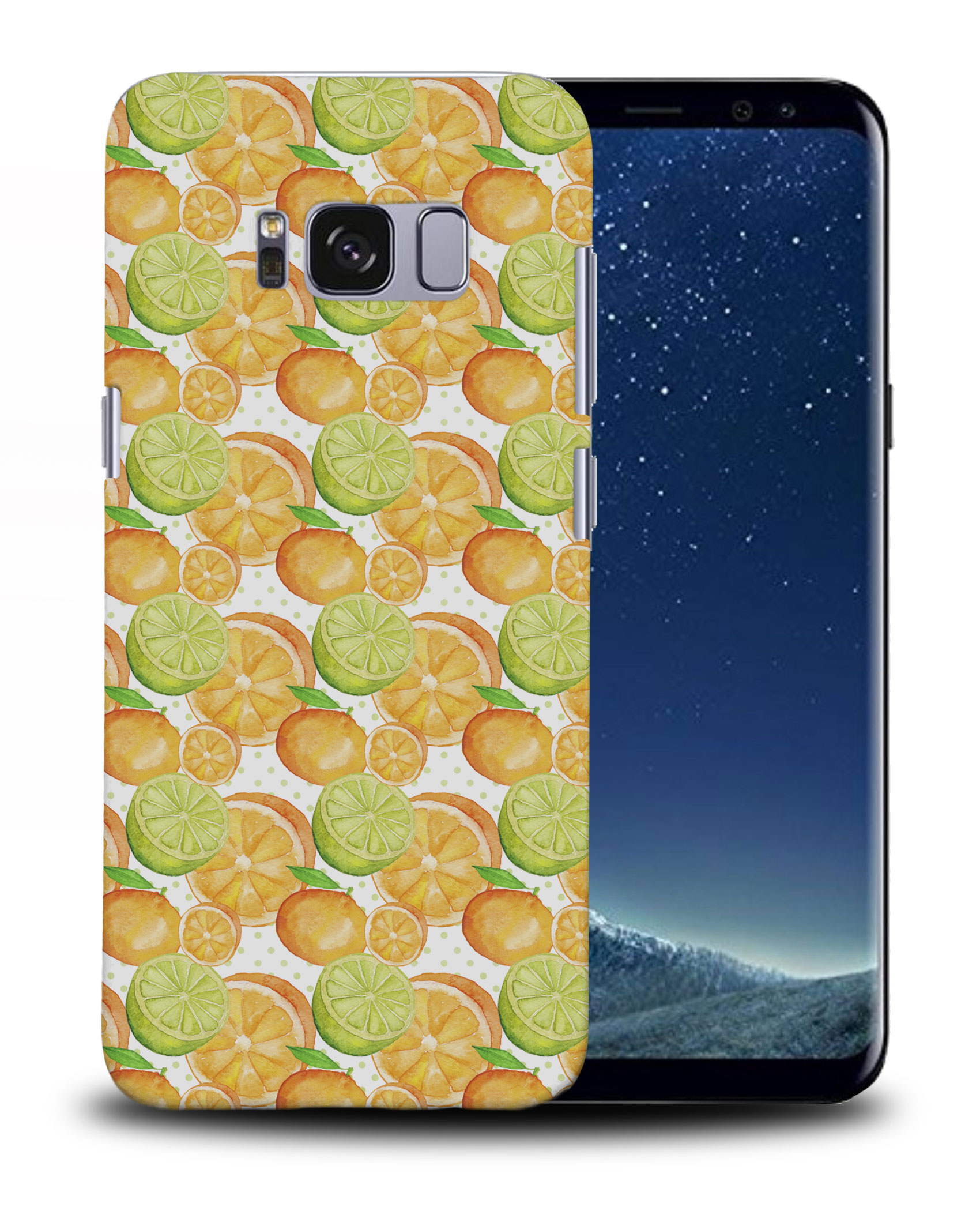 CASE COVER FOR SAMSUNG GALAXY|ORANGE FRUIT LEMON PATTERN - Picture 23 of 25