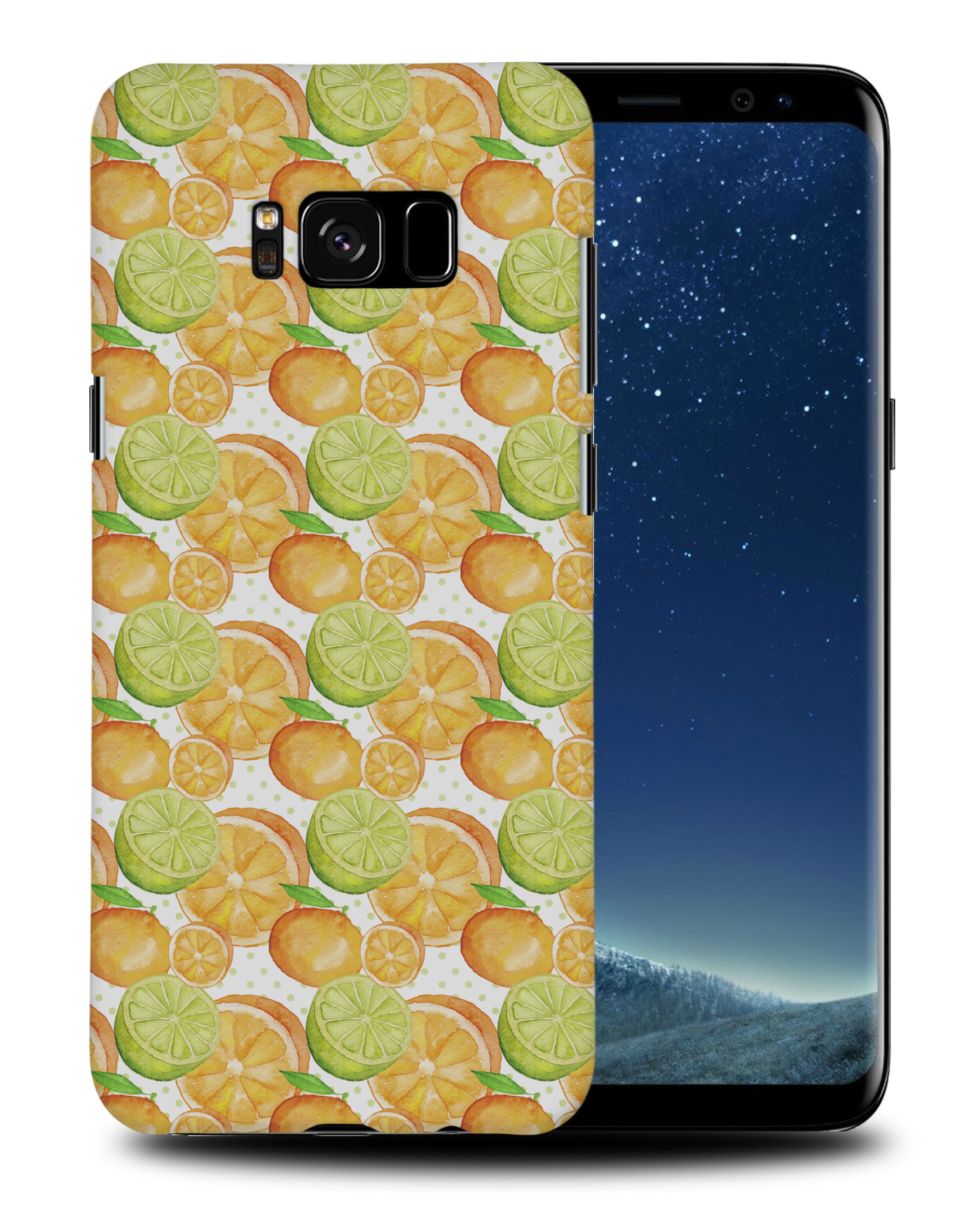 CASE COVER FOR SAMSUNG GALAXY|ORANGE FRUIT LEMON PATTERN - Picture 22 of 25