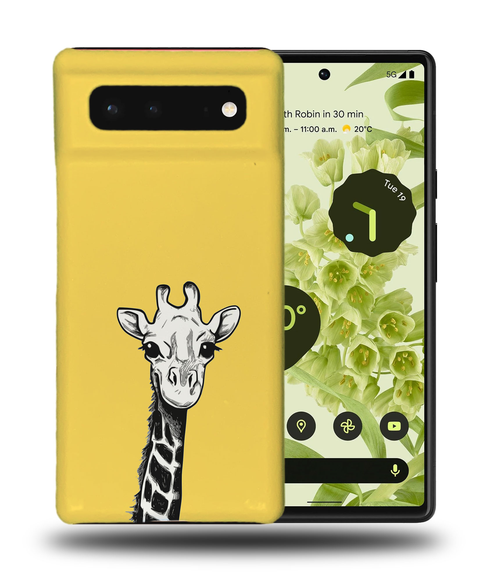 FUNDA FUNDA PARA GOOGLE PIXEL|MINIMALISTA JIRAFA 3 - Imagen 3 de 11