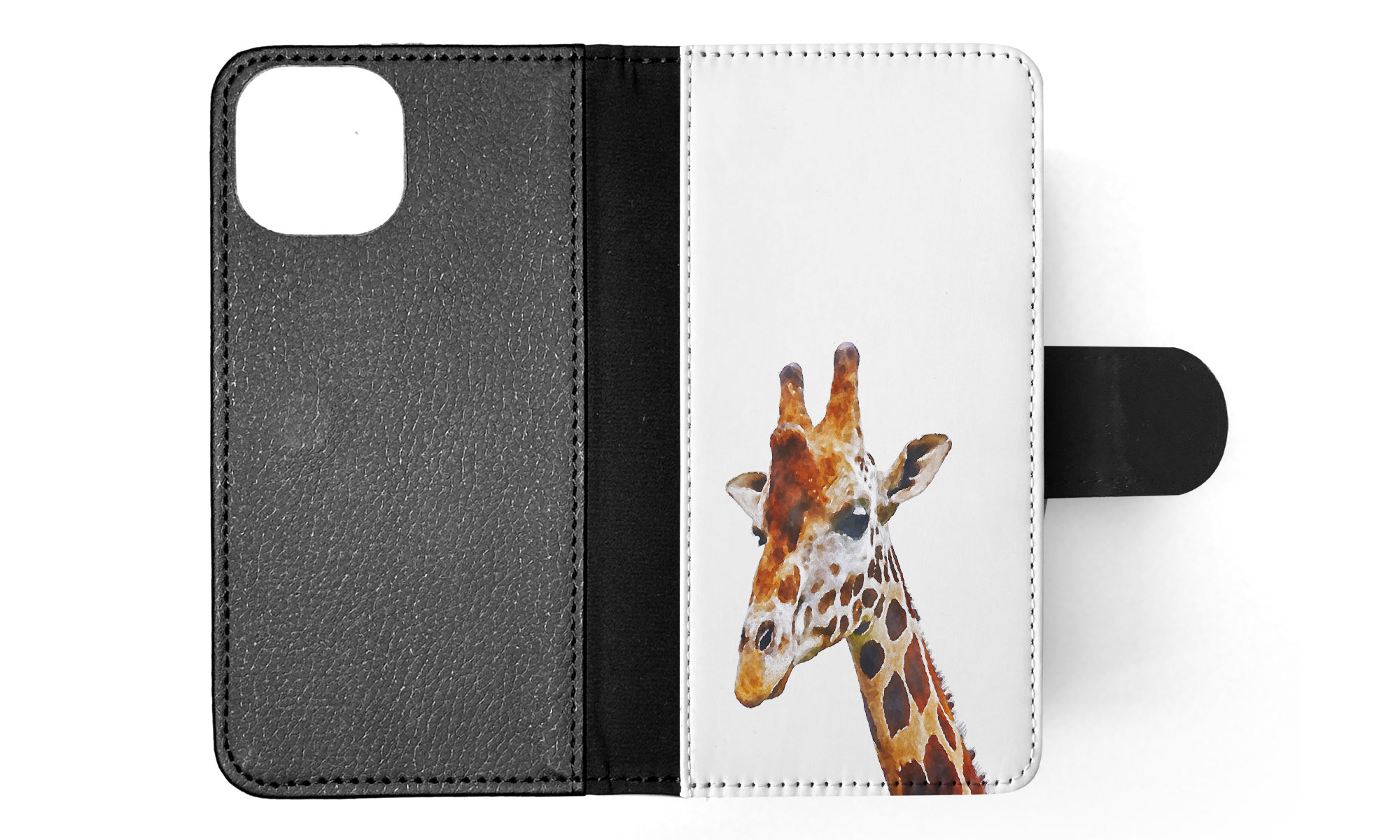 FLIP CASE FOR APPLE IPHONE|WATERCOLOR GIRAFFE 2 - Picture 44 of 193