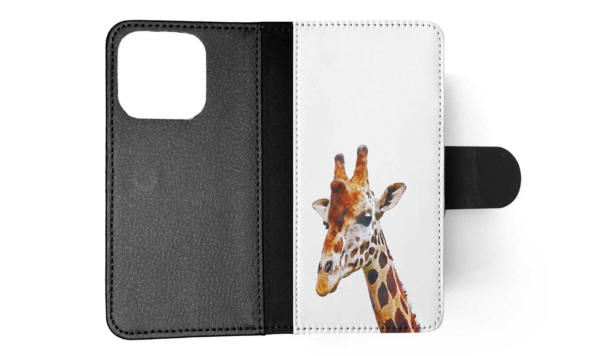 FLIP CASE FOR APPLE IPHONE|WATERCOLOR GIRAFFE 2 - Picture 34 of 193