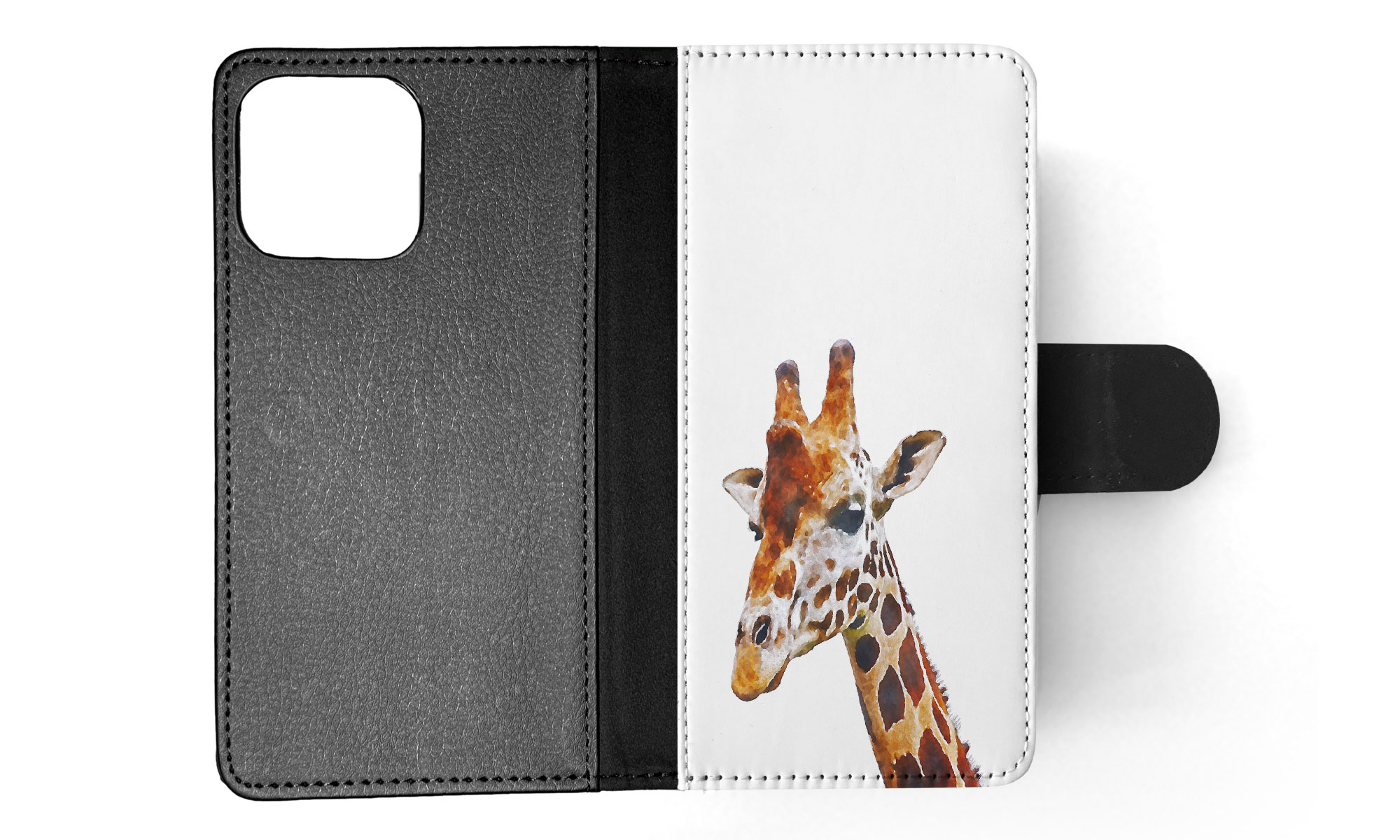 FLIP CASE FOR APPLE IPHONE|WATERCOLOR GIRAFFE 2 - Picture 29 of 193
