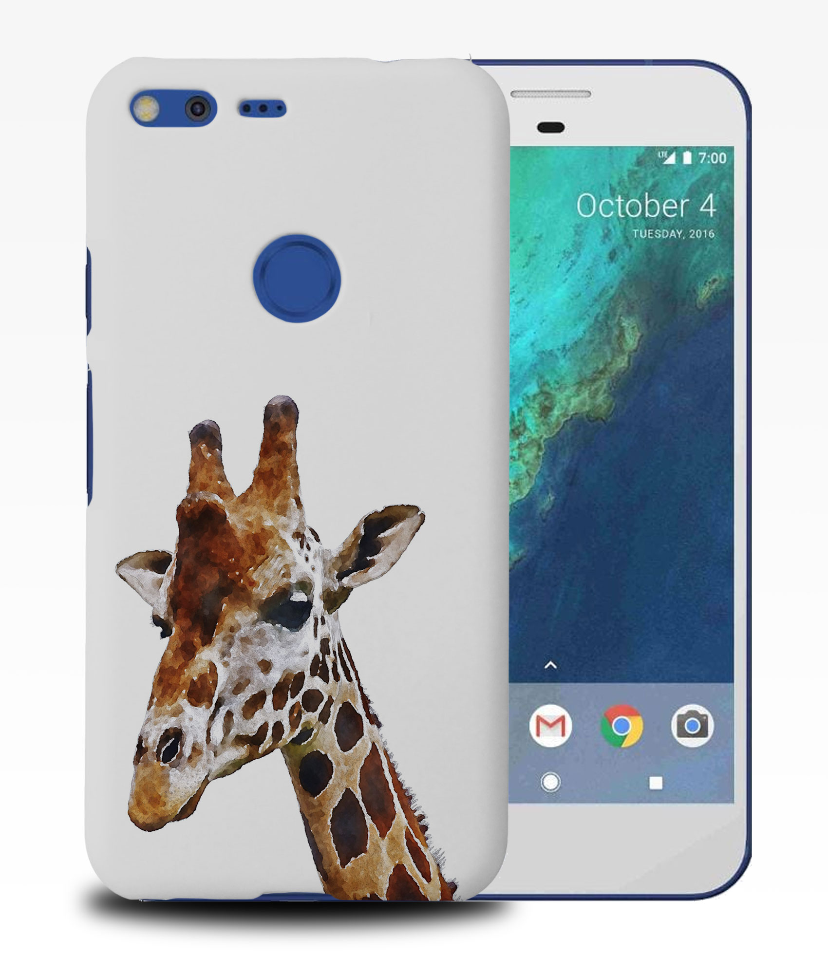 CASE COVER FOR GOOGLE PIXEL|WATERCOLOR GIRAFFE 2 - 第 10/11 張圖片