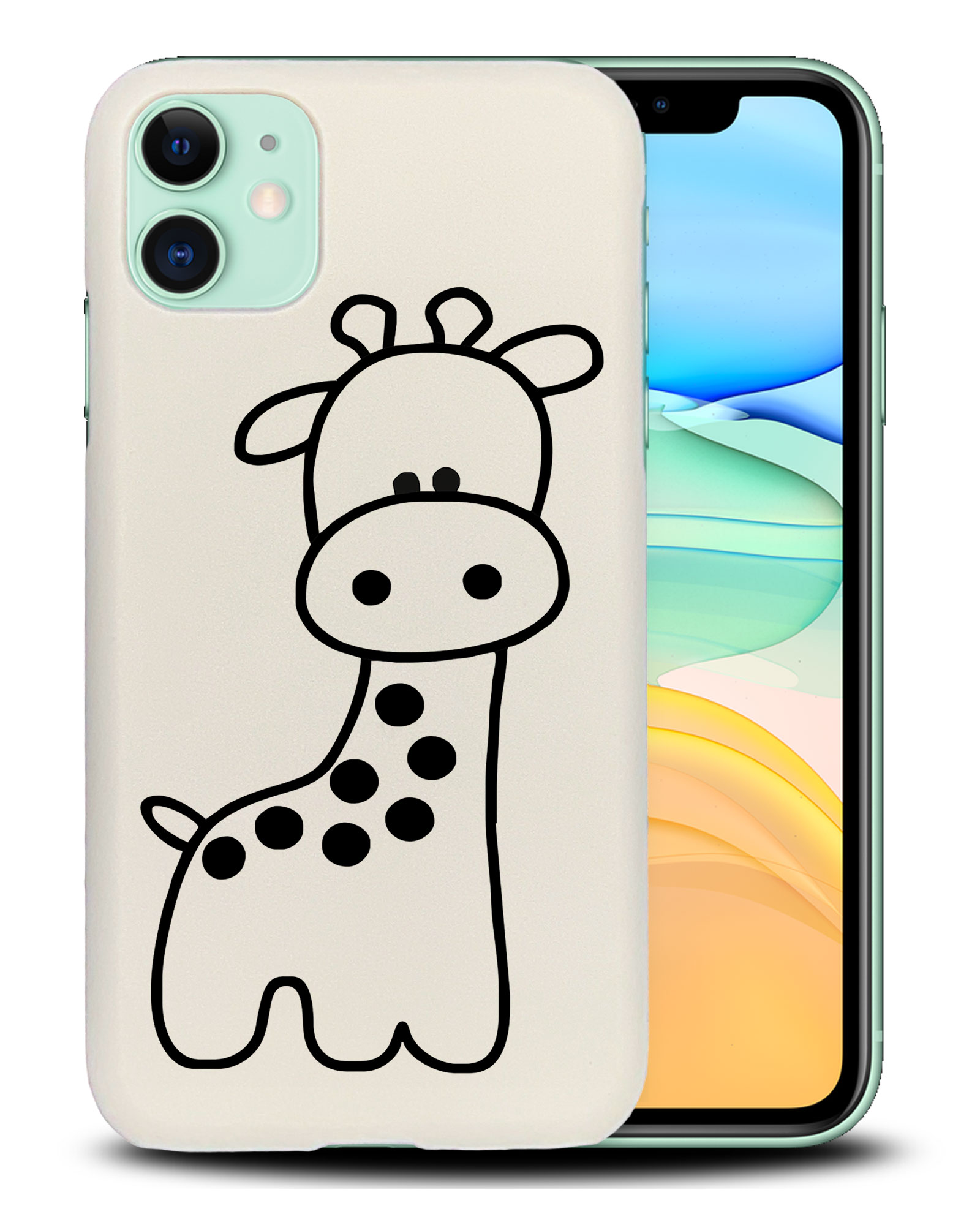 CASE COVER FOR APPLE IPHONE|CUTE GIRAFFE 2 - Picture 24 of 44