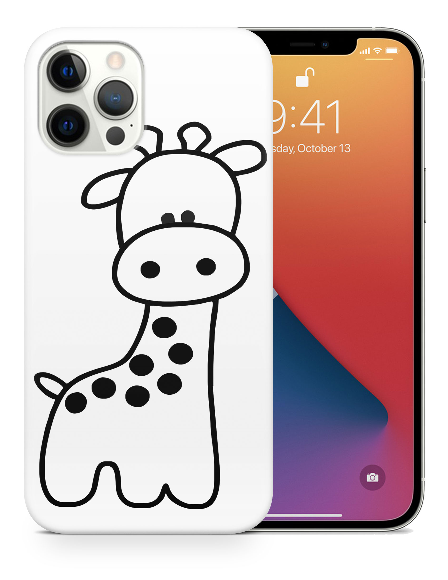 CASE COVER FOR APPLE IPHONE|CUTE GIRAFFE 2 - Picture 18 of 44