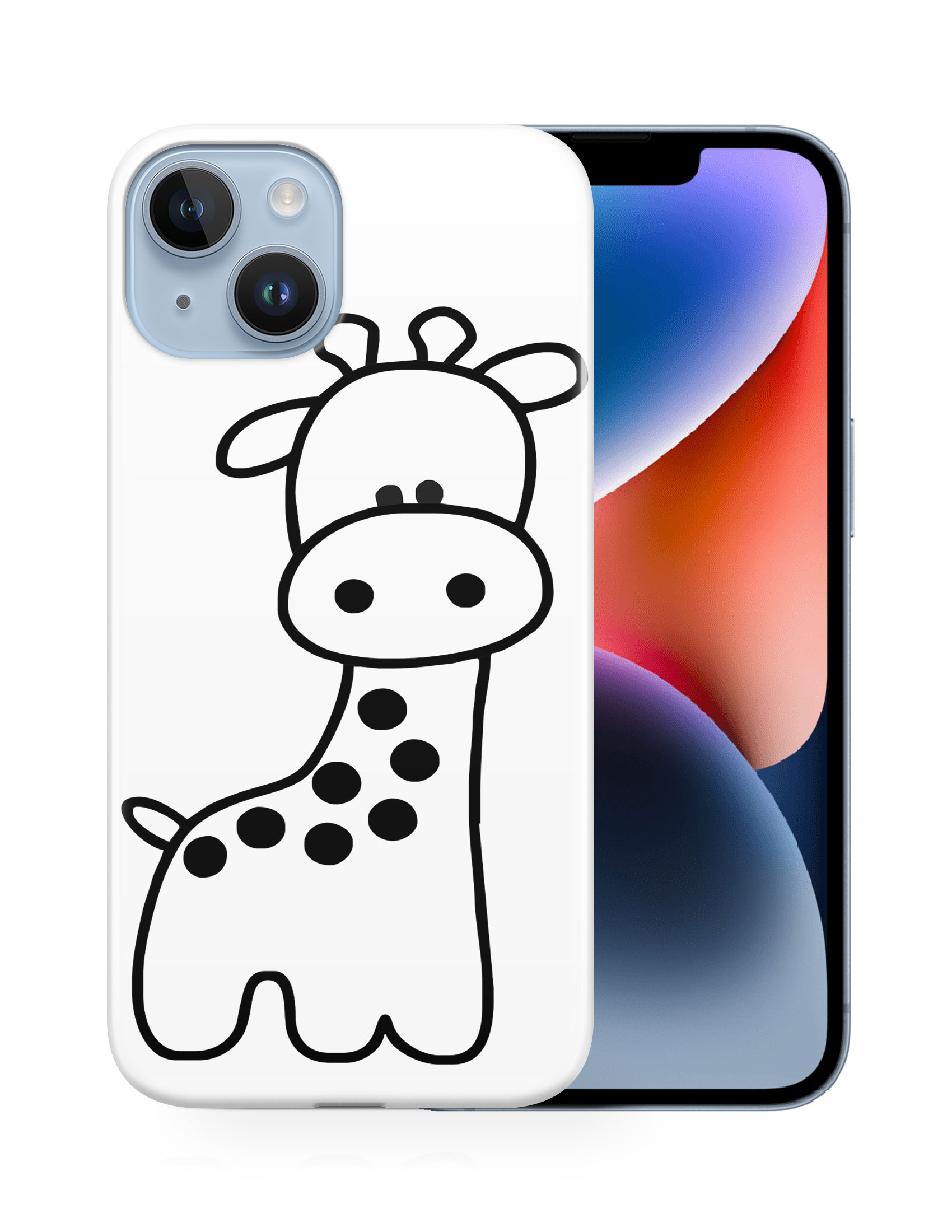 CASE COVER FOR APPLE IPHONE|CUTE GIRAFFE 2 - Picture 13 of 44
