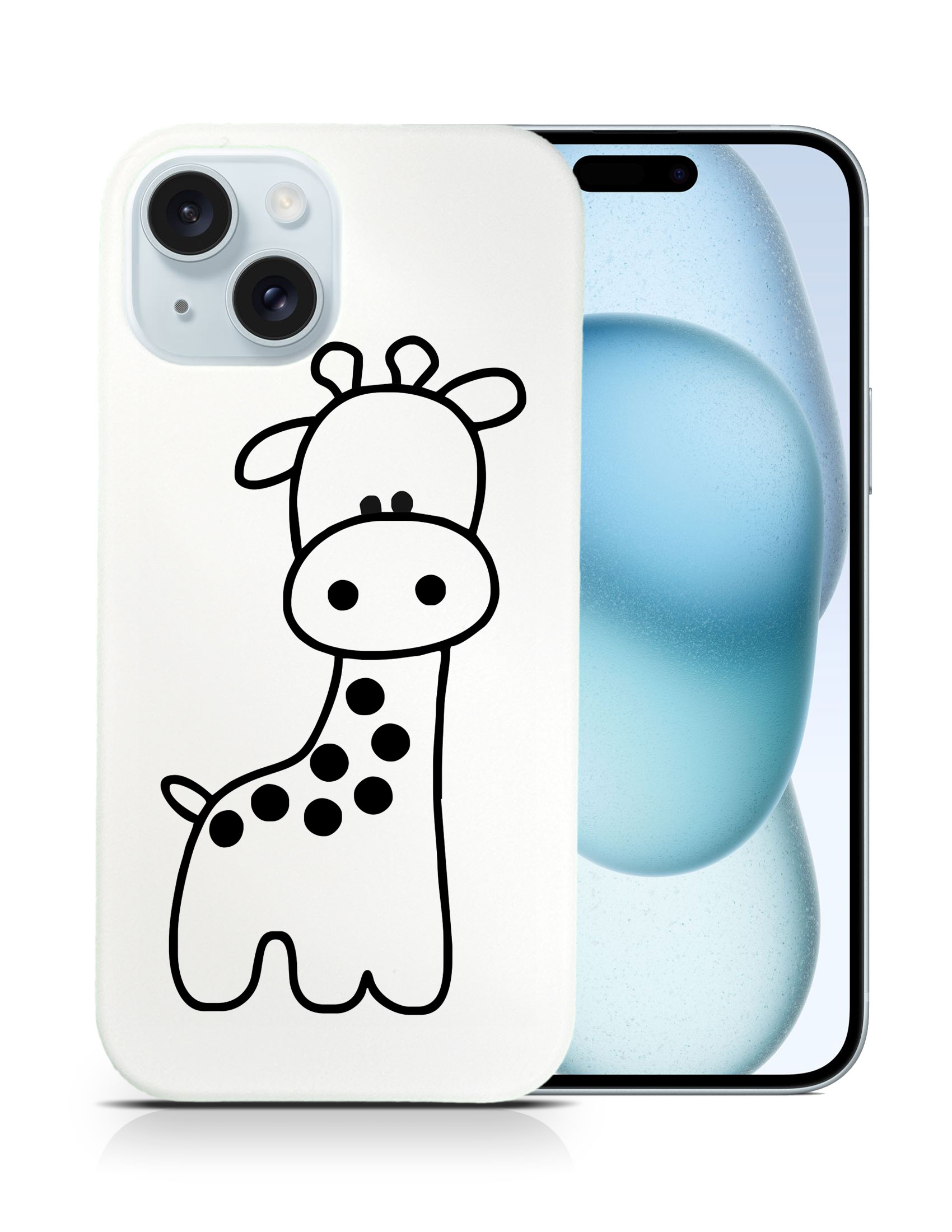 CASE COVER FOR APPLE IPHONE|CUTE GIRAFFE 2 - Picture 9 of 44