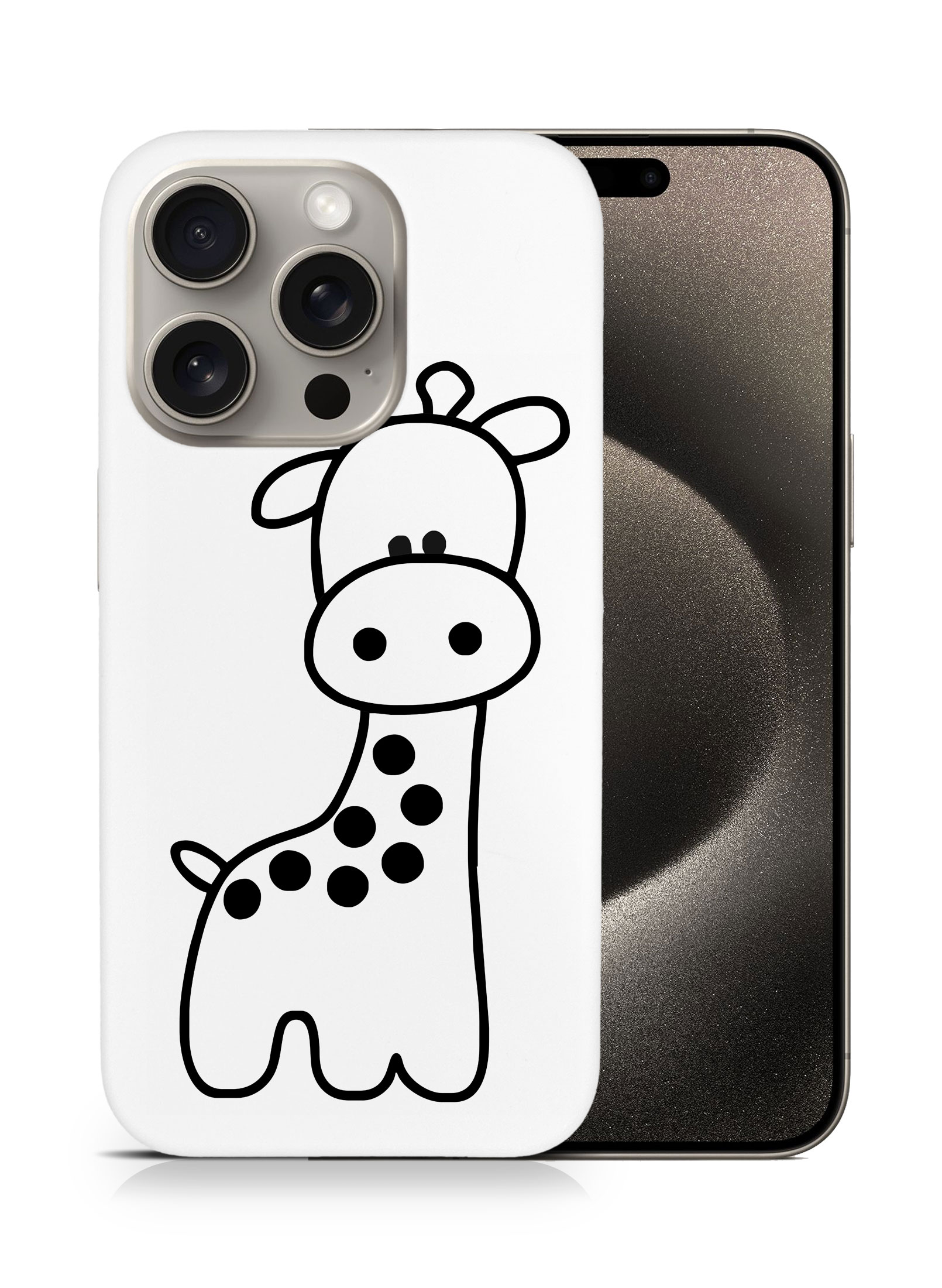 CASE COVER FOR APPLE IPHONE|CUTE GIRAFFE 2 - Picture 7 of 44