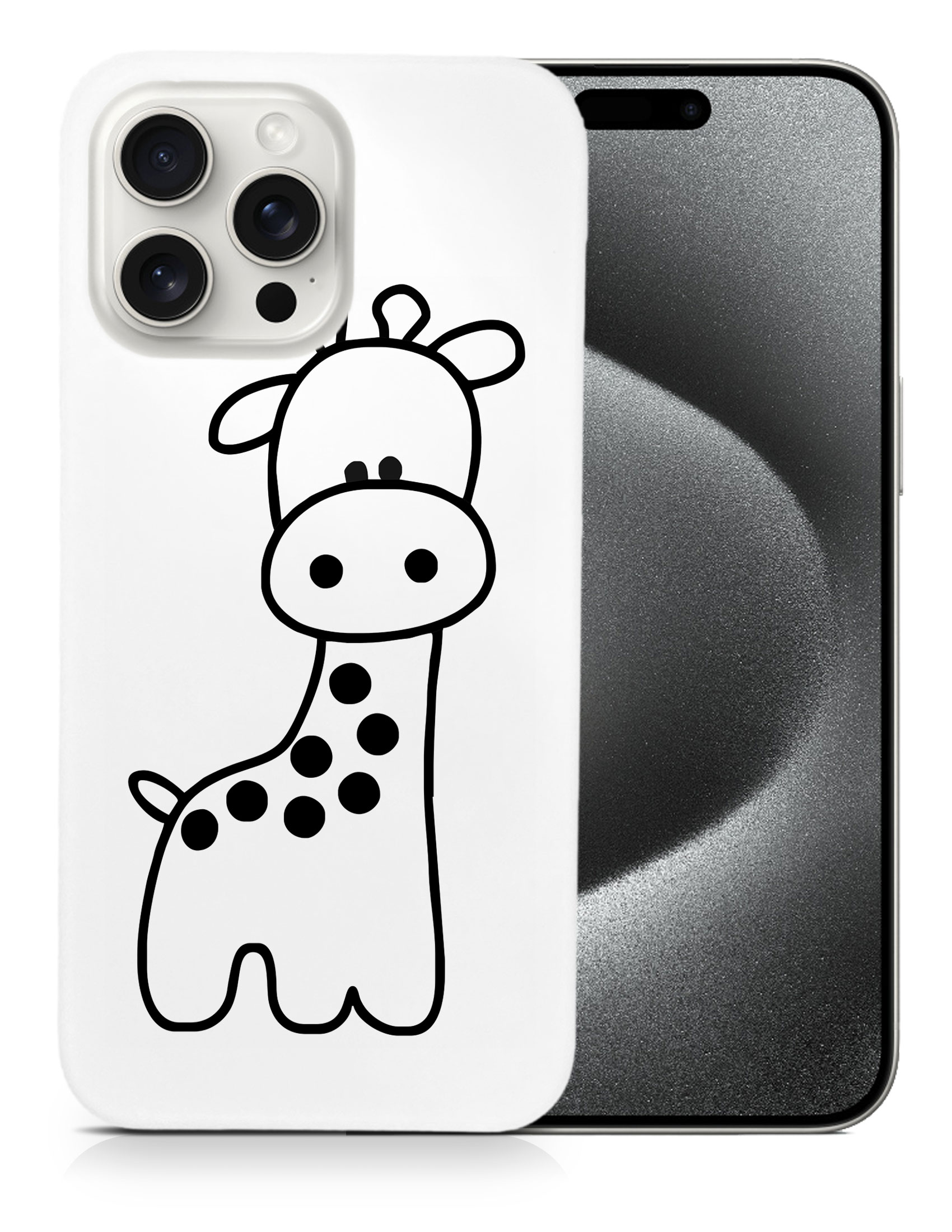 CASE COVER FOR APPLE IPHONE|CUTE GIRAFFE 2 - Picture 6 of 44