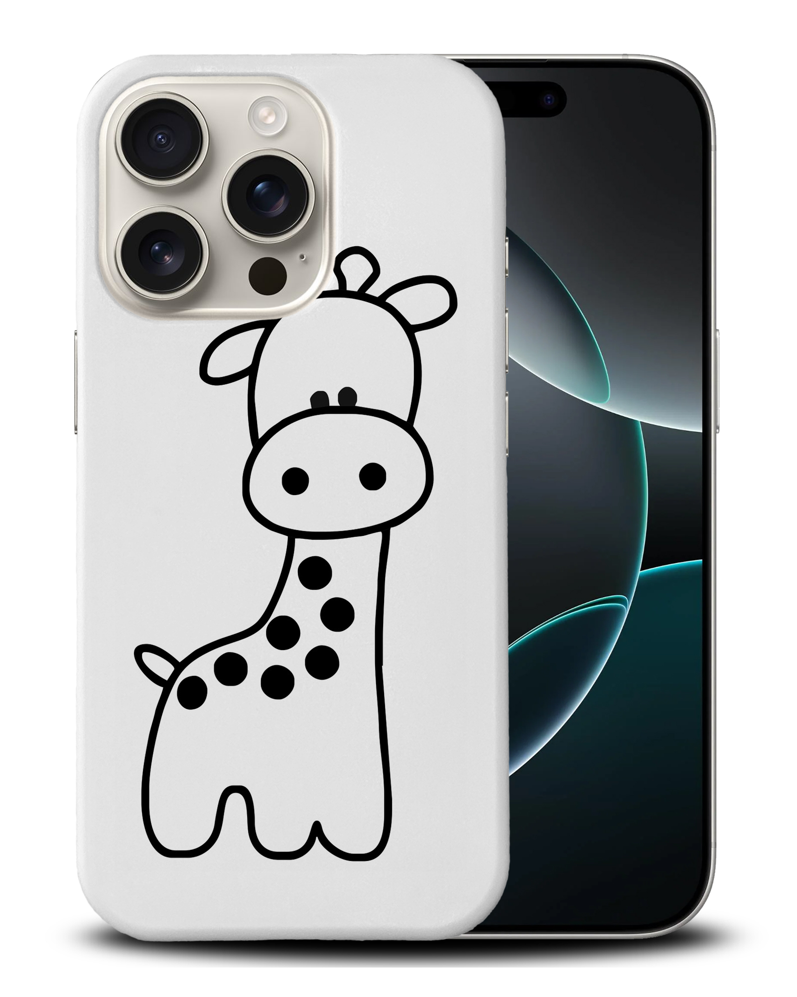 CASE COVER FOR APPLE IPHONE|CUTE GIRAFFE 2 - Picture 3 of 44