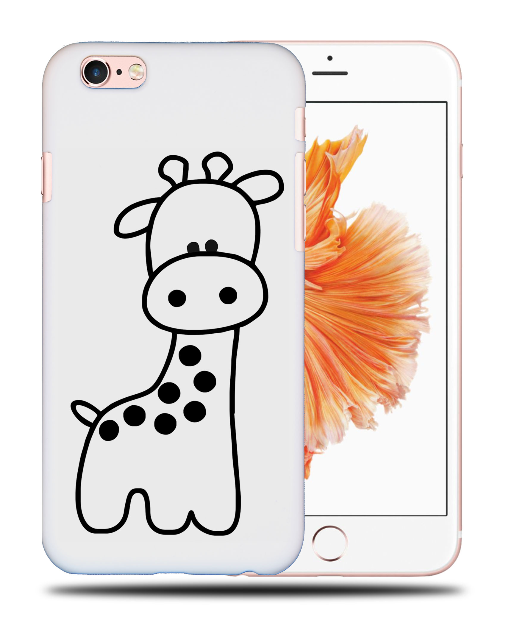 CASE COVER FOR APPLE IPHONE|CUTE GIRAFFE 2 - Picture 35 of 44