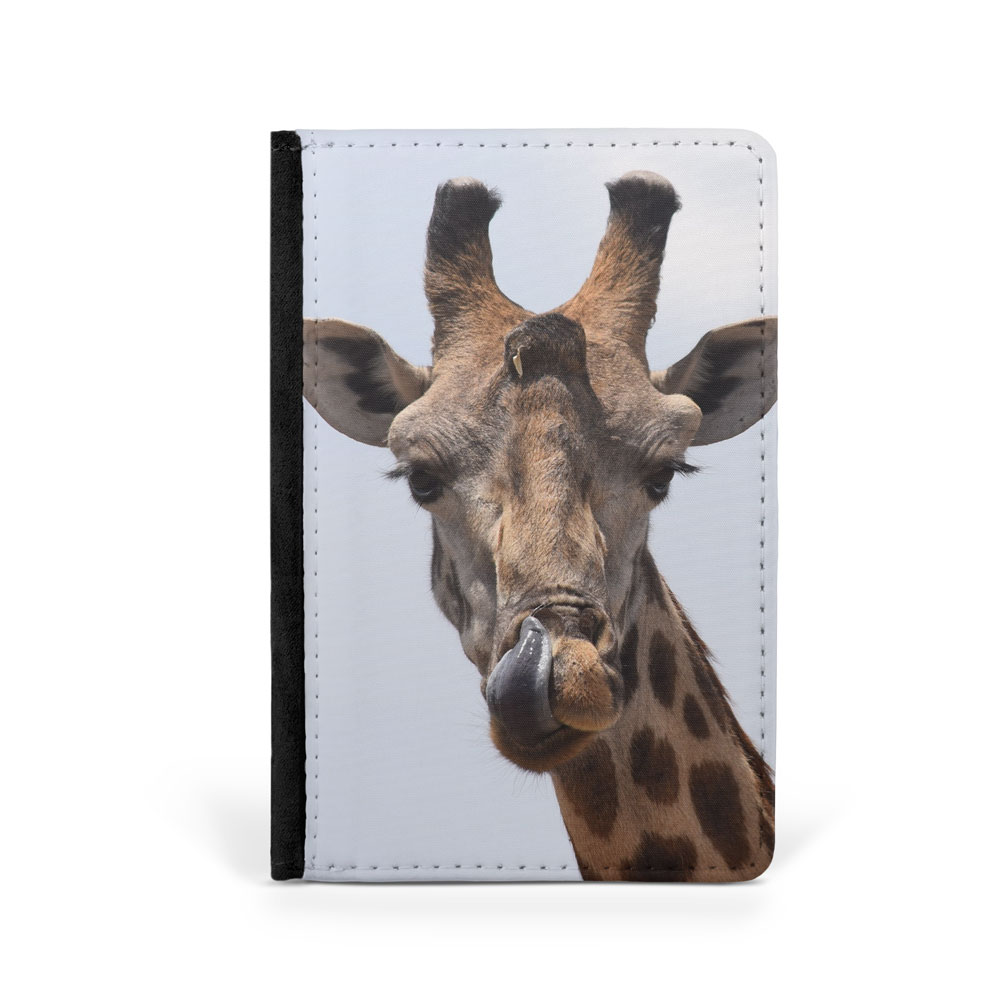 PASSPORT ITINERARY ORGANIZER|GIRAFFE STARING