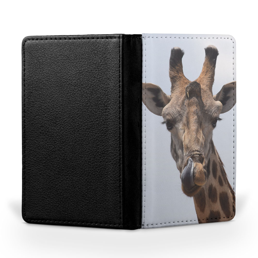 PASSPORT ITINERARY ORGANIZER|GIRAFFE STARING