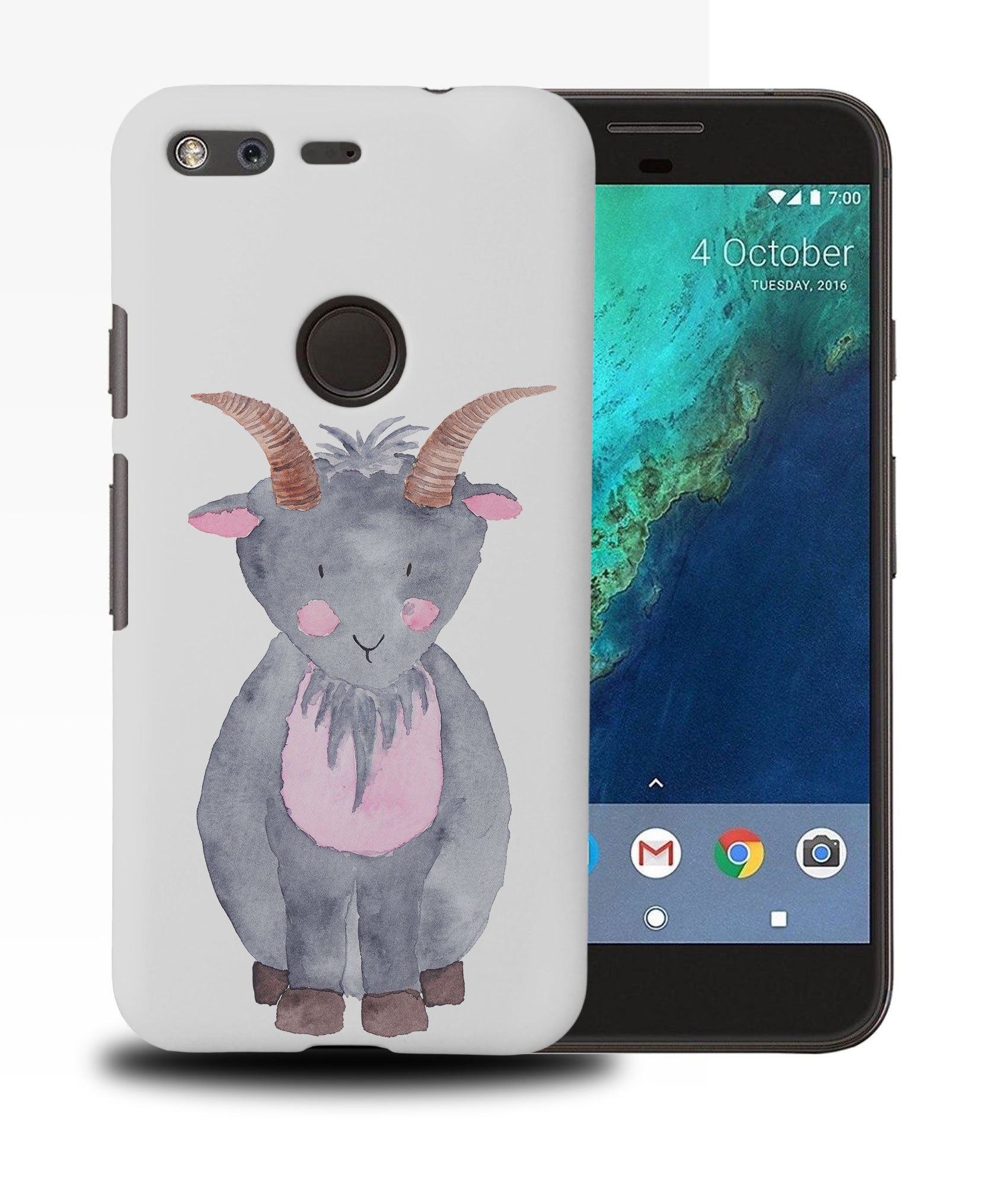 CASE COVER FOR GOOGLE PIXEL|WATERCOLOR GOAT - Imagen 11 de 11